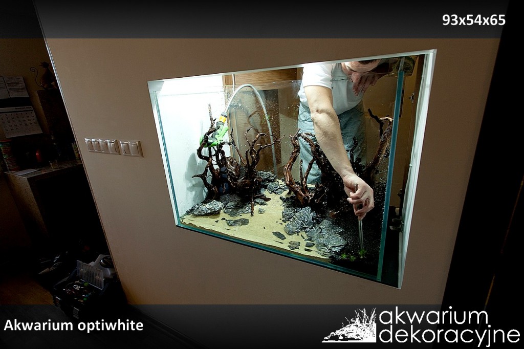 zakładanie akwarium optiwhite 5