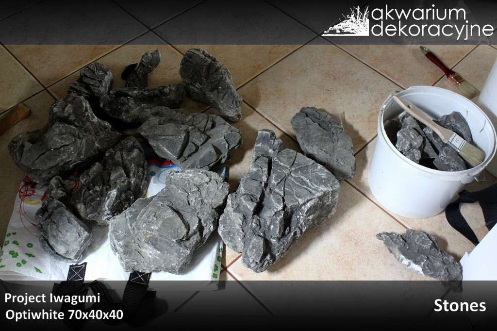 zakładanie akwarium naturalne iwagumi optiwhite elos ada manten stones 1