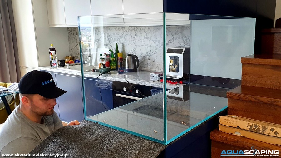 Akwarium w zabudowie 1 akwarium w zabudowie